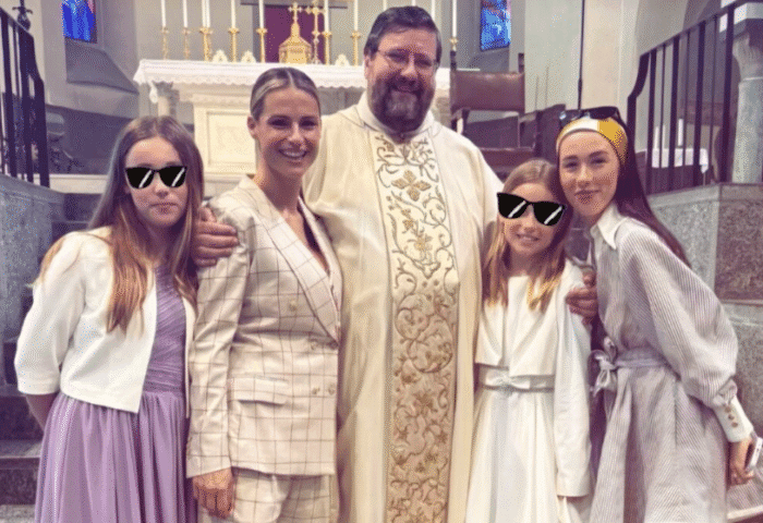 180orecom | moda intrattenimento tecnologia michelle hunziker celebra la prima comunione di celeste trussardi 180orecom | moda intrattenimento tecnologia